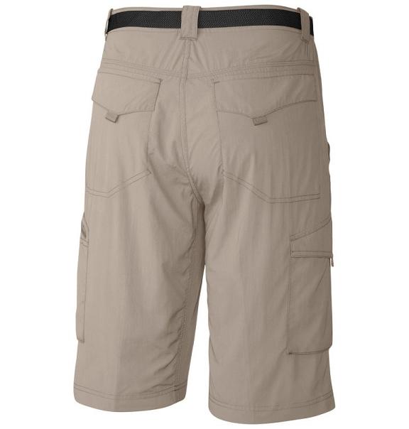 Columbia Silver Ridge Shorts Khaki For Men's NZ69280 New Zealand